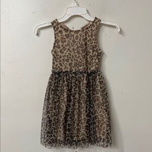 Leopard Print Sleeveless Dress